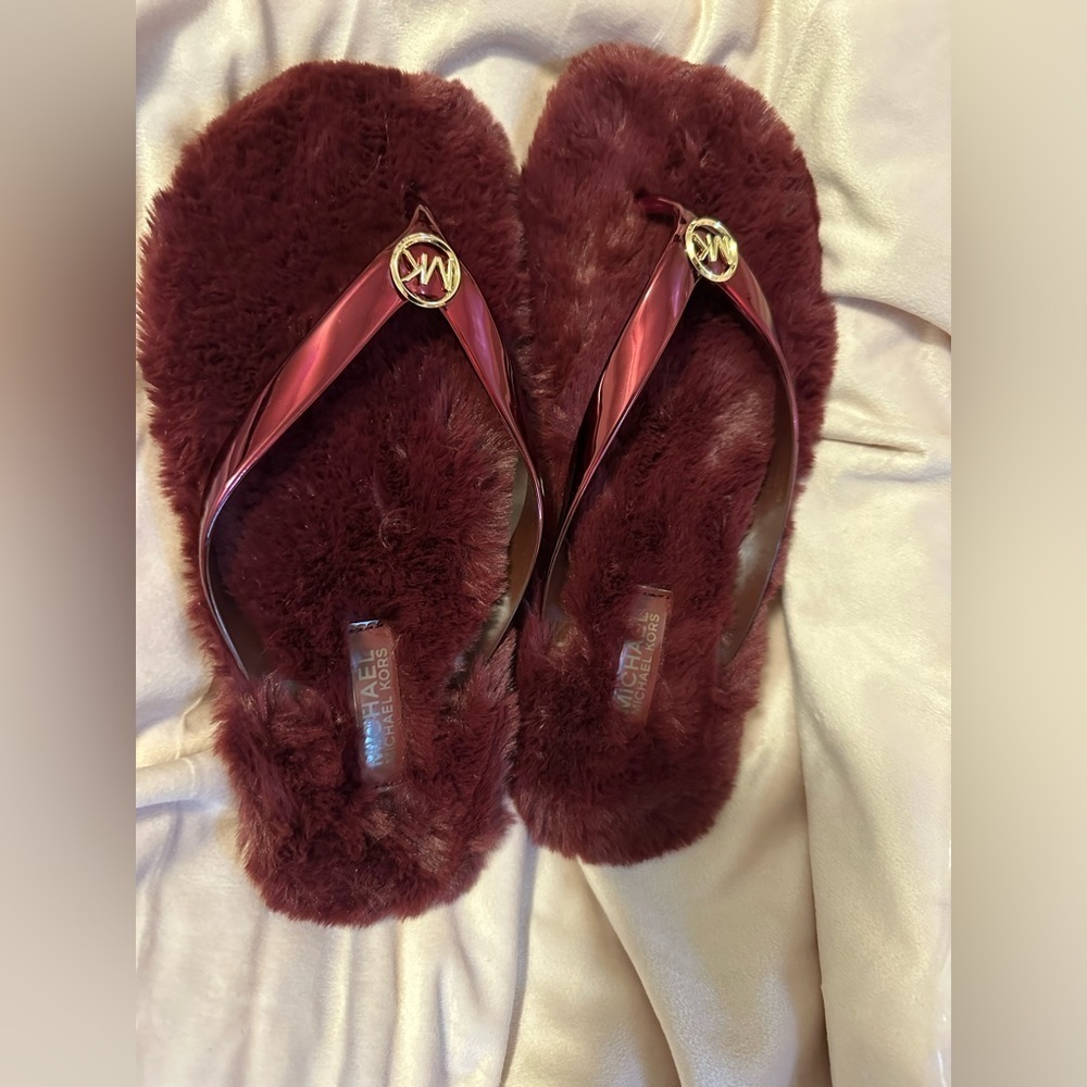 Michael Kors Jet Set Mk Jelly flip-flops